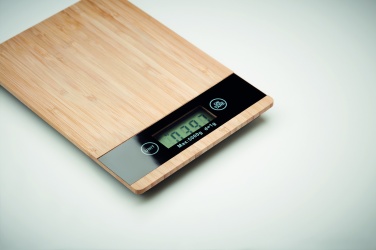 Logotrade advertising product picture of: Bamboo digital kitchen scales